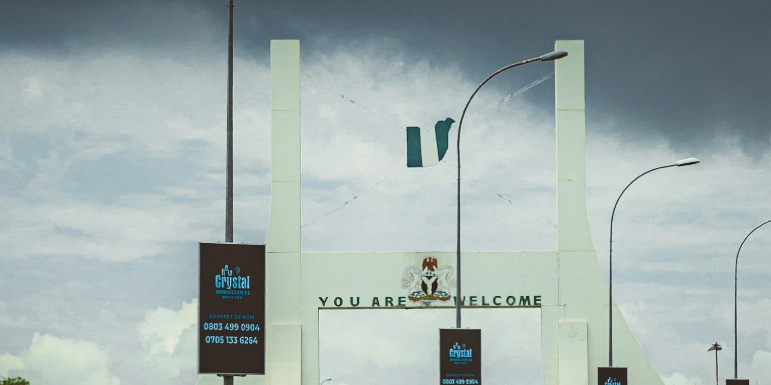 The Abuja city gate welcoming visitors to Nigeria